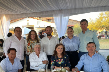 Representación colombiana en el congreso de ganaderos. 