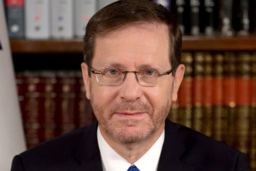 El presidente de Israel, Isaac Herzog. 