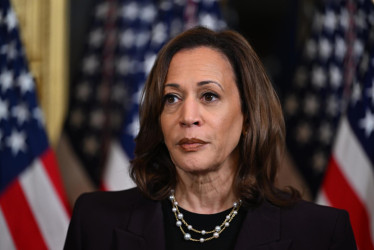 Kamala Harris, derrotada candidata demócrata a la Presidencia de Estados Unidos.