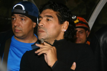 Diego Armando Maradona, fallecido hace cuatro años, estuvo en Manizales el 31 de agosto del 2005, en la final de la Recopa Sudamericana que disputaron el Once Caldas y Boca Juniors.