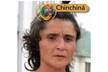 María Marleny, persona en condición de calle en Chinchiná (Caldas). 