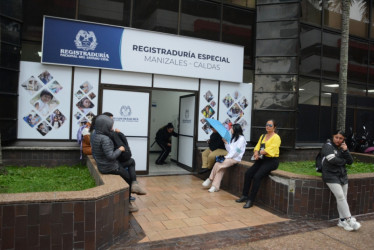 La nueva sede de la Registraduría Nacional en Manizales está situada en el pasaje de La 14. 