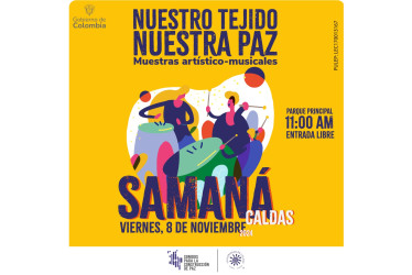 El concierto será mañana a partir de las 11:00 a.m. en el Parque Principal de Samaná. 