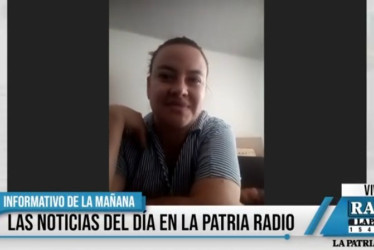 Bibiana Arias Lotero, trabajadora social de la Fundación Mensajeros del Sol de Manizales. 