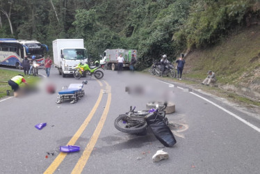 Una menor murió en el accidente 