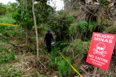 Desde el 2010 se trabajó en el desminado humanitario en Caldas.