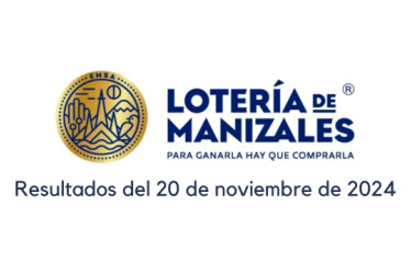 Lotería de Manizales 20 noviembre 2024