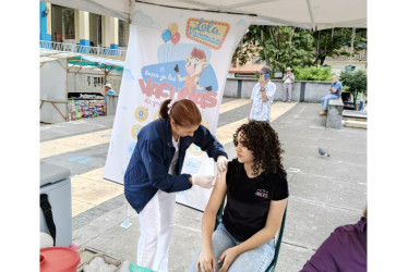 Jornada de vacunación de Aranzazu (Caldas).