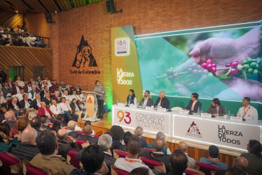 Clausura del 93 Congreso Nacional Cafetero e intervención de Martha Carvajalino, ministra de Agricultura y Desarrollo Rural.