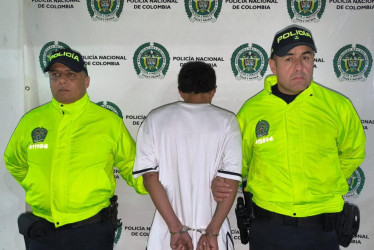 El sujeto detenido