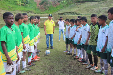 Torneo de Fútbol Infantil por la Paz en el municipio de San José.