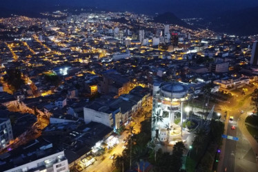 Panorámica desde el barrio Chipre de Manizales