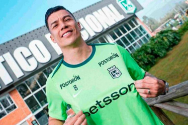 Matheus Uribe, nuevo jugador del Atlético Nacional.