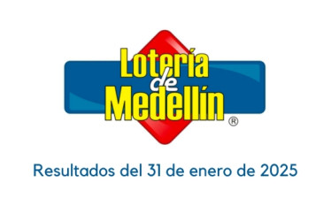 Lotería de Medellín 31 de enero 2025