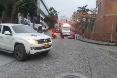 Accidente atendido por el GER,