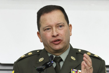 Foto | EFE | LA PATRIA El general Carlos Triana regresa al servicio para liderar la Policía.