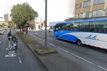 En la avenida Santander fue el deceso. 