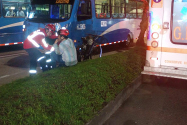 Accidente atendido por el GER.