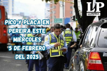 Pico y placa en Pereira