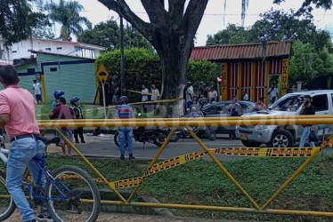 El homicidio ocurrió en la mañana de este domingo. La víctima murió en el lugar de los hechos.