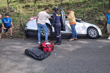 Accidente en Anserma.