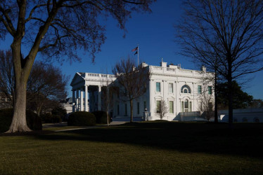 Fotografía del 3 de marzo de 2025 del Casa Blanca en Washington (Estados Unidos).
