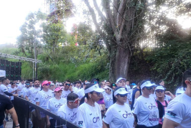 Corrieron cerca de 1.200 personas en Manizales. 