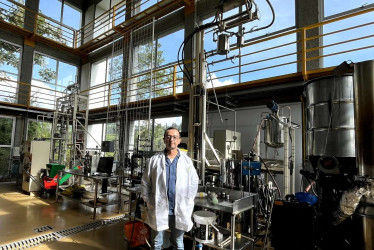 Carlos Ariel Cardona Alzate, doctor en Ingeniería Química y docente de la Universidad Nacional sede Manizales. 