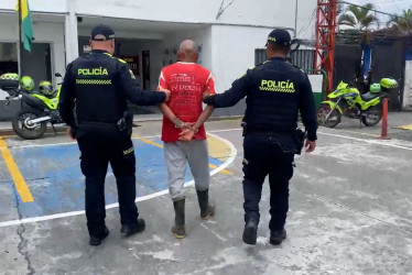 El hombre señalado del homicidio.