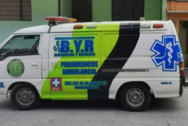 Paramédicos Búsqueda y Rescate atendió la emergencia.