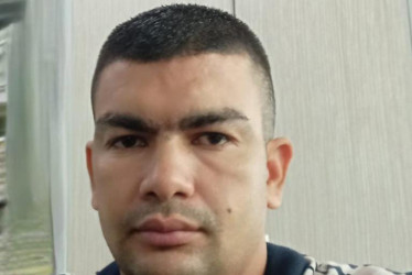 El uniformado asesinado.