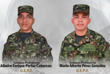 Albeiro Enrique Pertuz Cabarcas y Mario Alberto Pérez González