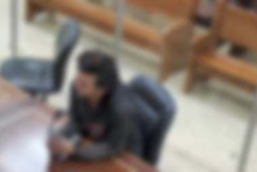 Foto| LA PATRIA El malabarista procesado.