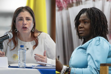  Iris Marín y Francia Márquez.