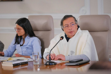 El presidente, Gustavo Petro.