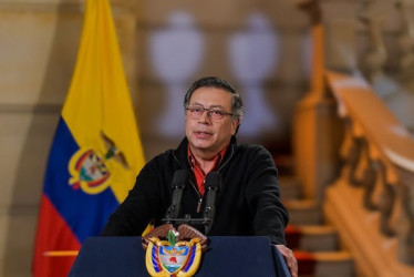 El presidente, Gustavo Petro.