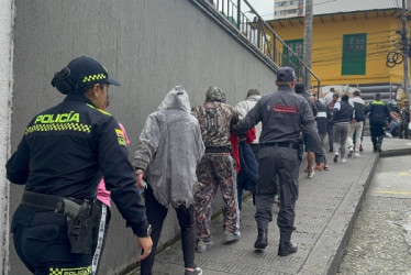 La banda fue detenida en diferentes lugares