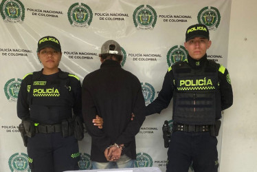 El sujeto detenido.