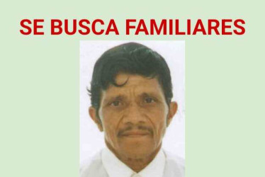 Fotos| LA PATRIA  La persona de la que buscan familiares.