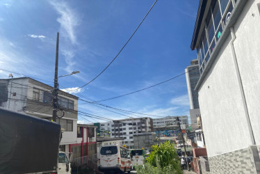 Así estaban los vehículos estacionados la semana anterior.