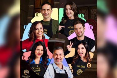 Las 7 celebridades que participaron en el reto de eliminación de este viernes (8 de agosto) en MasterChef Celebrity 2025.