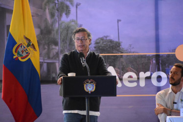 En mayo pasado la ministra de Transporte, María Fernanda Rojas Mantilla visitó las obras en el municipio Palestina. Ahora regresa a Manizales el presidente Gustavo Petro para dar un nuevo paso en el proyecto de Aerocafé.