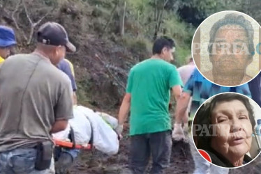 Esposos José Isnel Mejía Valencia y María Cenovia Aristizábal Giraldo.