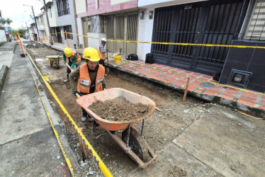 Estas son las obras que se están realizando en este sector de la ciudad.