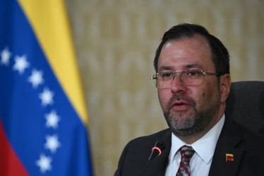 El ministro de Exteriores de Venezuela, Yván Gil. 