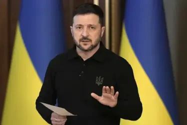 El presidente ucraniano, Volodimir Zelenski.