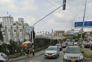 Sector donde atropellaron a la mujer.