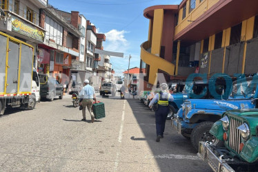 La agresión a la agente en Anserma ocurrió mientras se adelantaban controles al transporte público.