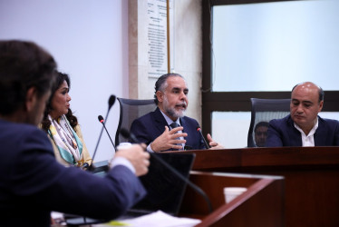 El ministro del Interior, Armando Benedetti.