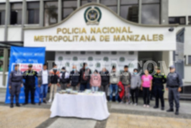Esta banda era la encargada de llenar de droga el sector de El Cable, en Manizales.